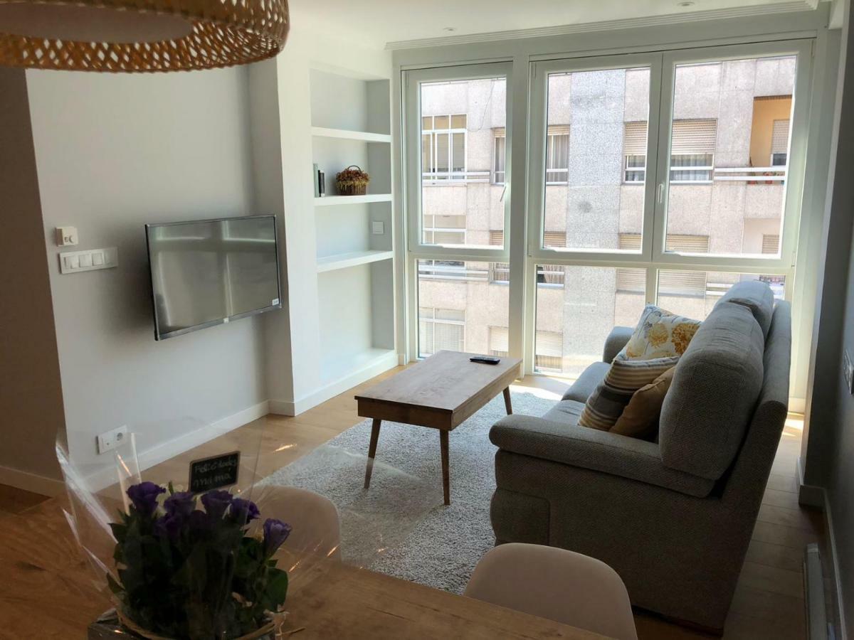 Apt Moderno Centrico Y Soleado Pontevedra Luaran gambar