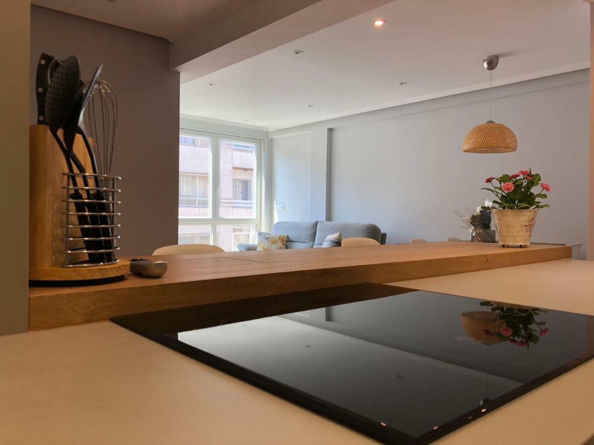 Apt Moderno Centrico Y Soleado Pontevedra Luaran gambar